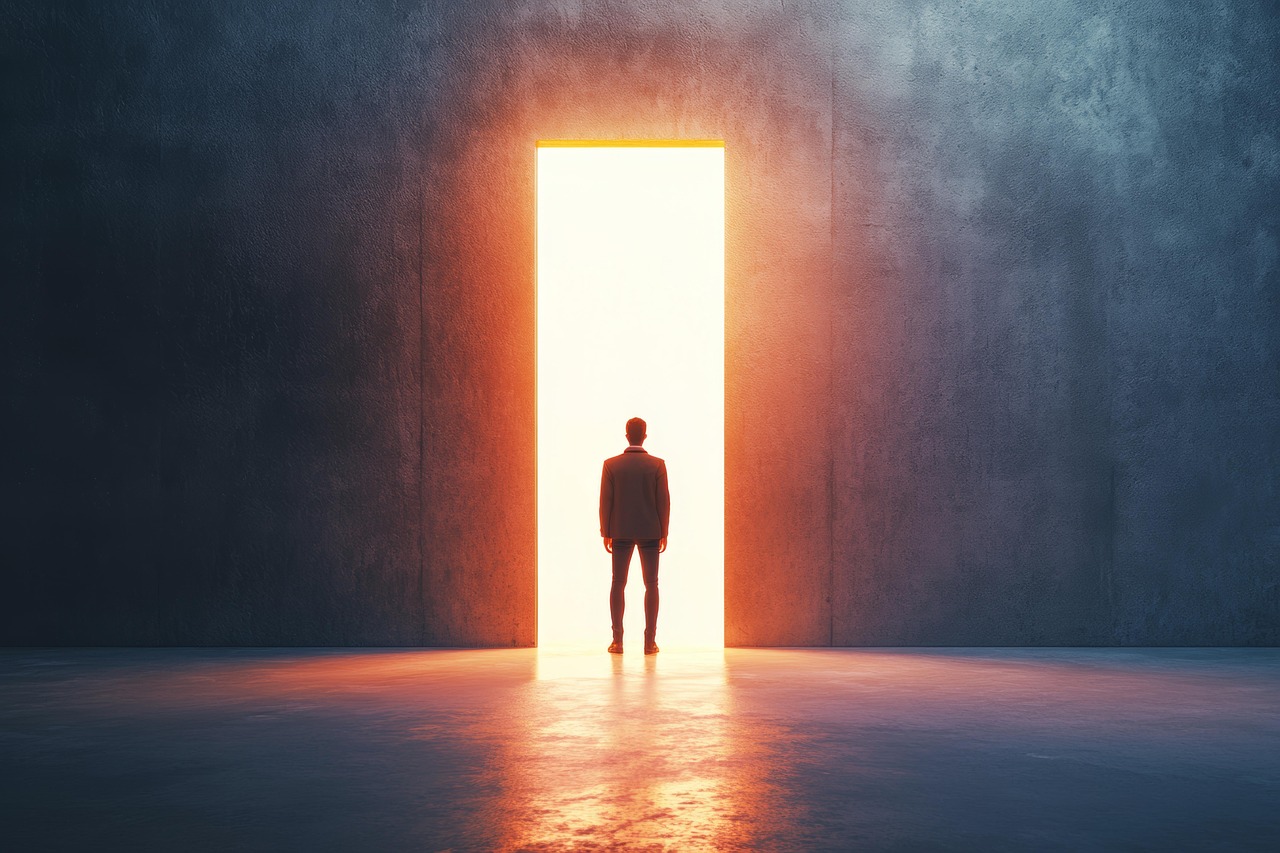 man stadning at open door, missed job opportunities, the tandem methods reset